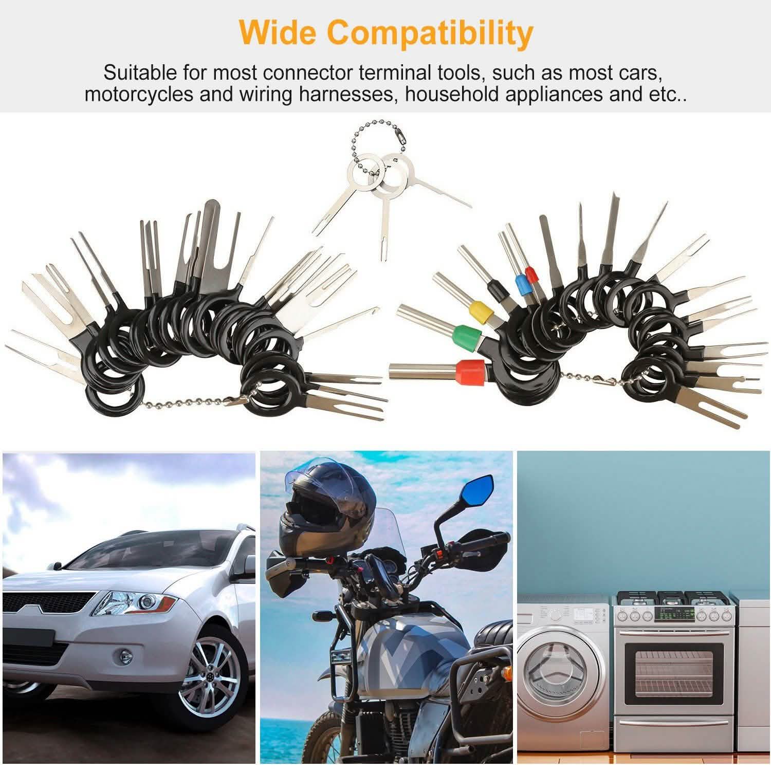 41-Piece: Terminal Removal Tool Kit Home Improvement - Tophatter Daily Deals