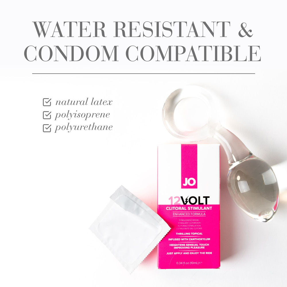 JO 12 Volt Clitoral Stimulant – 10 ml Stimulating Gel for Women > Essentials > Womens Enhancers - Tophatter Daily Deals