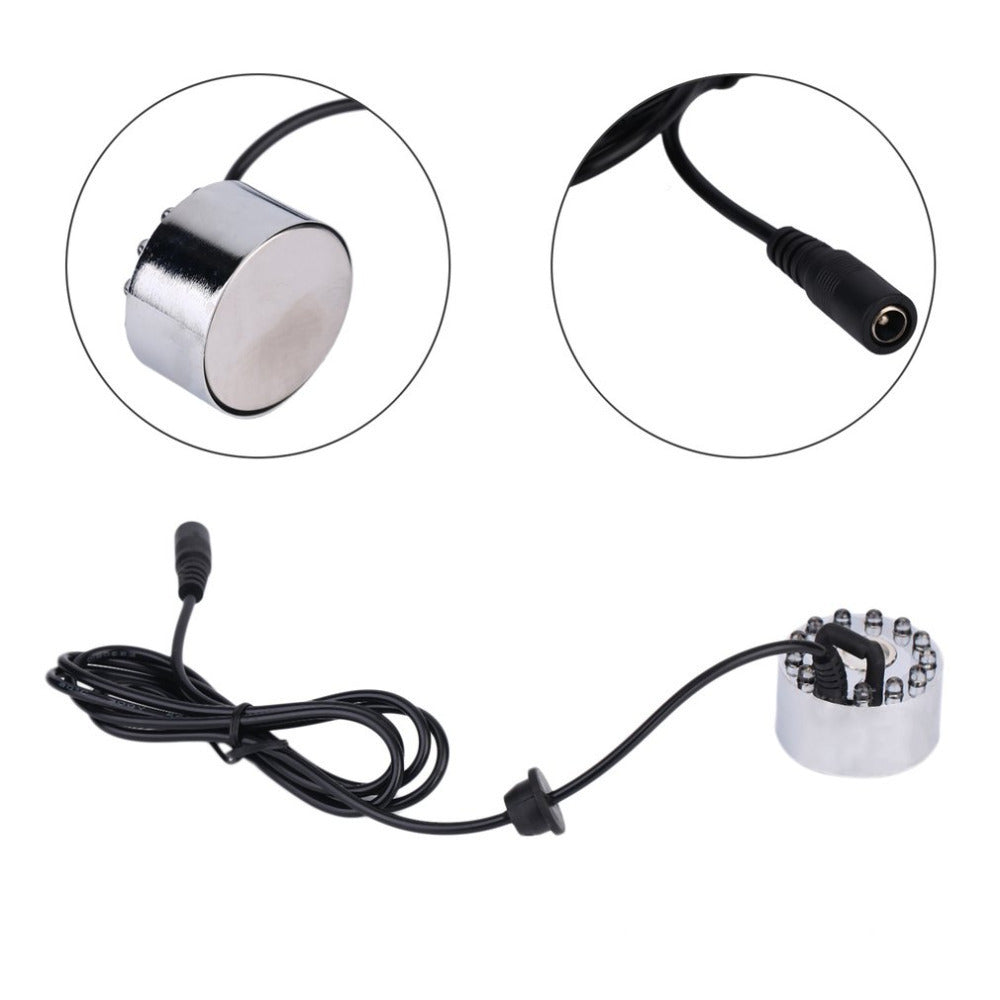 12 LED colorful lights ultrasonic fog 0 - Tophatter Daily Deals
