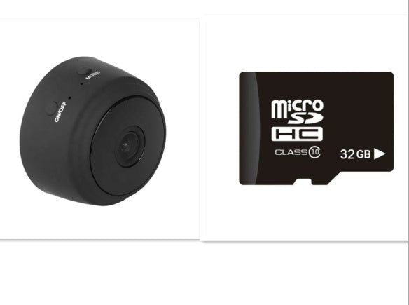 A9 1080P HD Wireless Night Vision Wifi Camera Black32G 0 - Tophatter Daily Deals