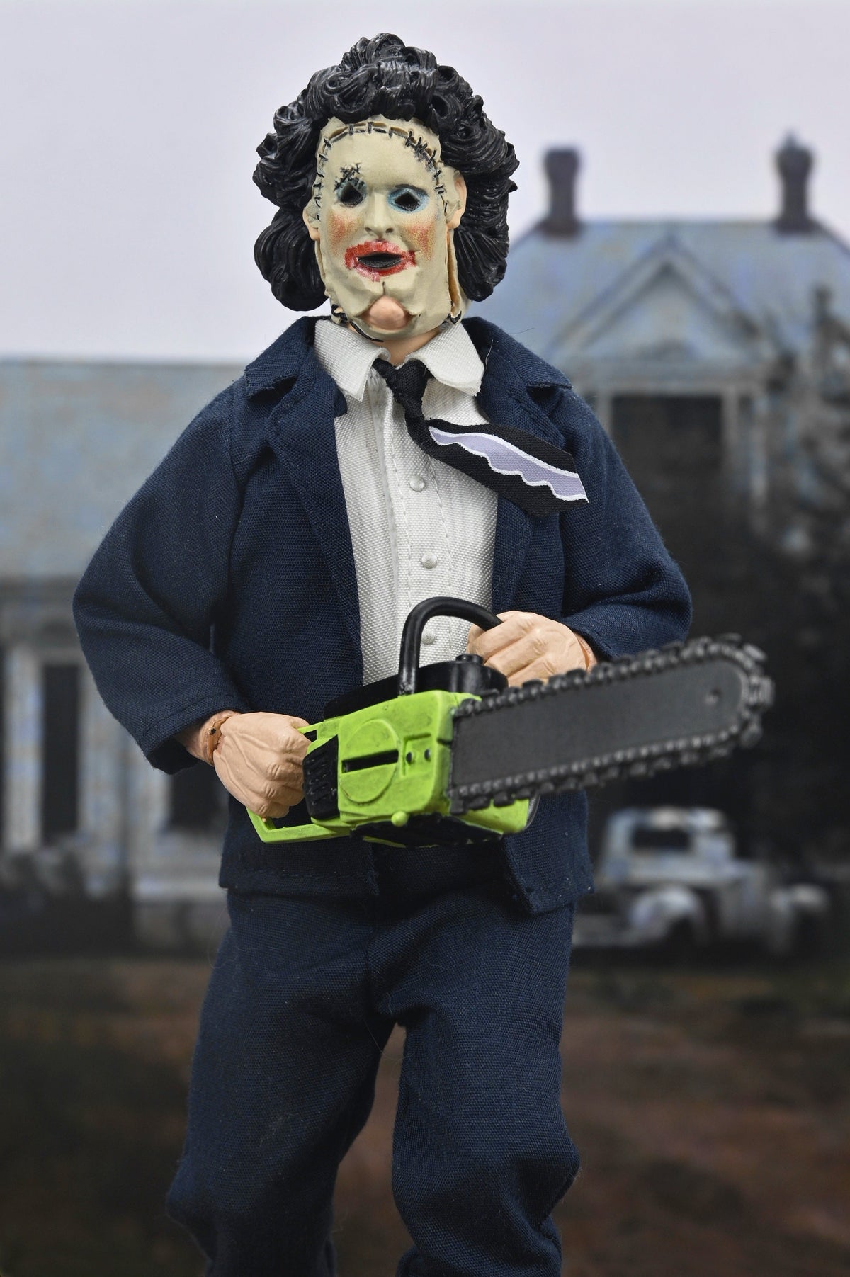 The Texas Chainsaw Massacre – 50th Anniversary Leatherface (Pretty Woman Mask) Clothed Action Figure Mask - Tophatter Daily Deals
