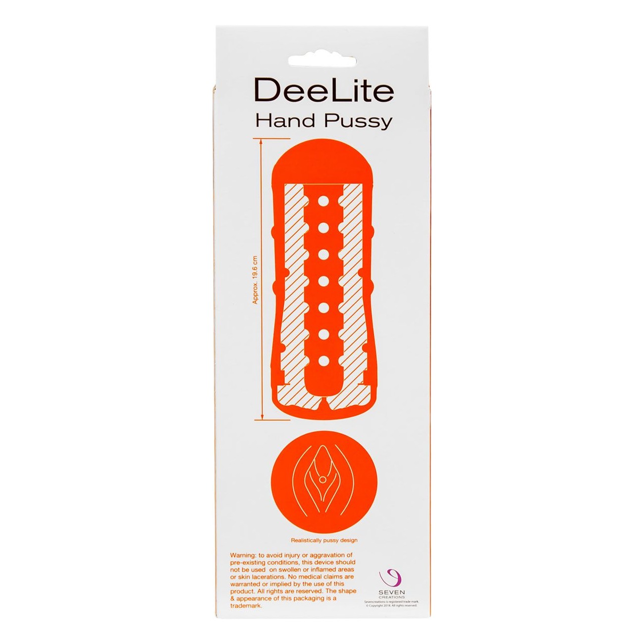 Deelite Hand Pussy Maturbator in Ivory Male Masturbator - Tophatter Daily Deals