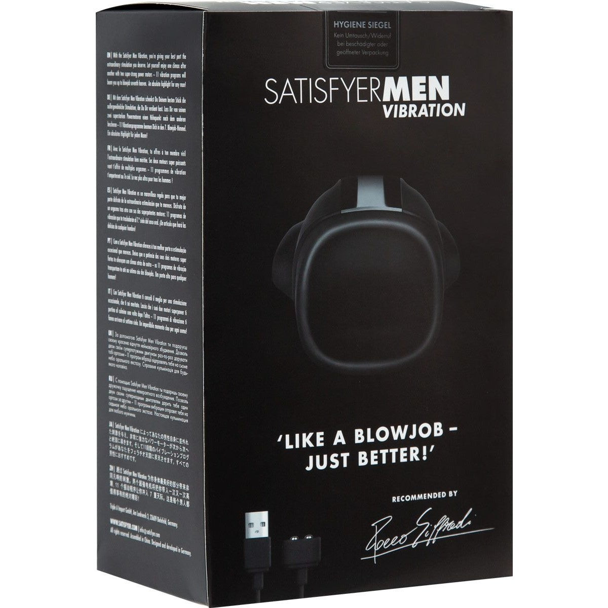 Satisfyer Men Vibration Blowjob Masturbator Male Masturbator - Tophatter Daily Deals