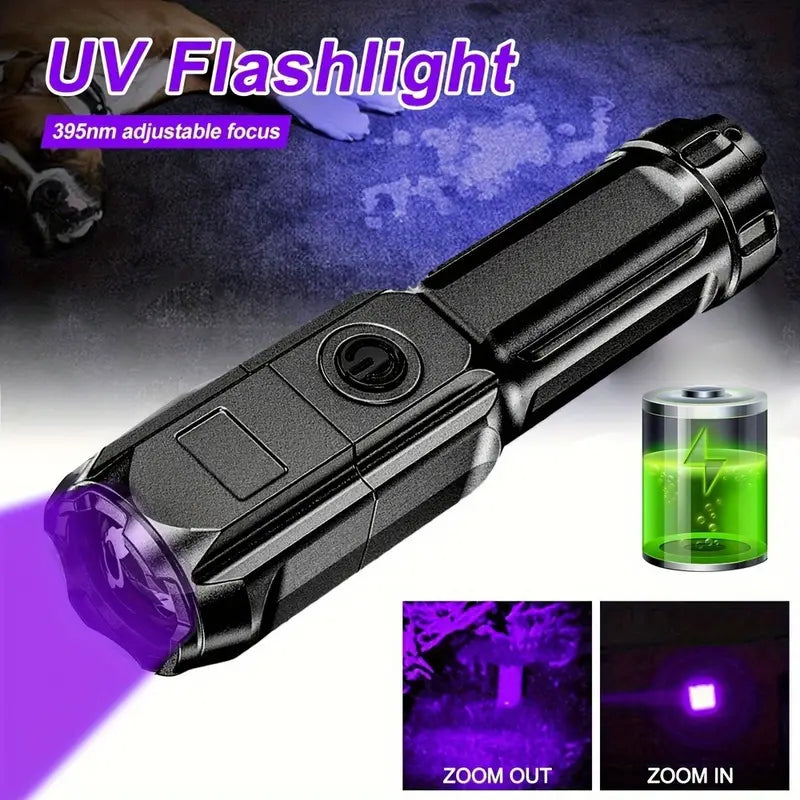 RECHARGEABLE UV LIGHT 395nm - Tophatter Daily Deals