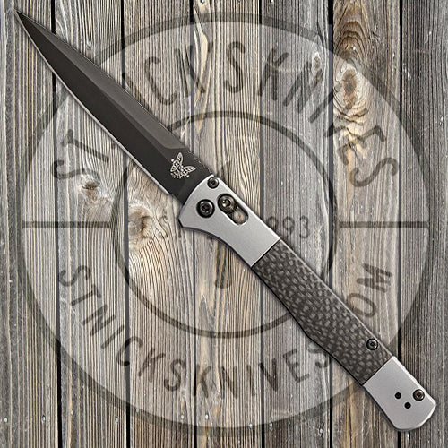 Benchmade - Auto Fact - Auto Axis Lock - S90V - Aluminum and Carbon Fiber - 4170BK Automatic Knives - Tophatter Daily Deals