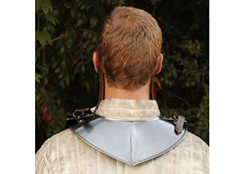 Austere Renaissance Army Gorget historical period - Tophatter Daily Deals