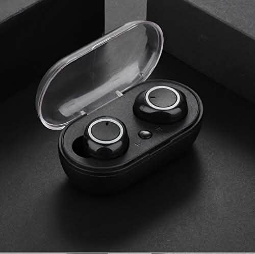 Wireless Earbuds with Charging Case & Touch Controls Headphones - Tophatter Daily Deals