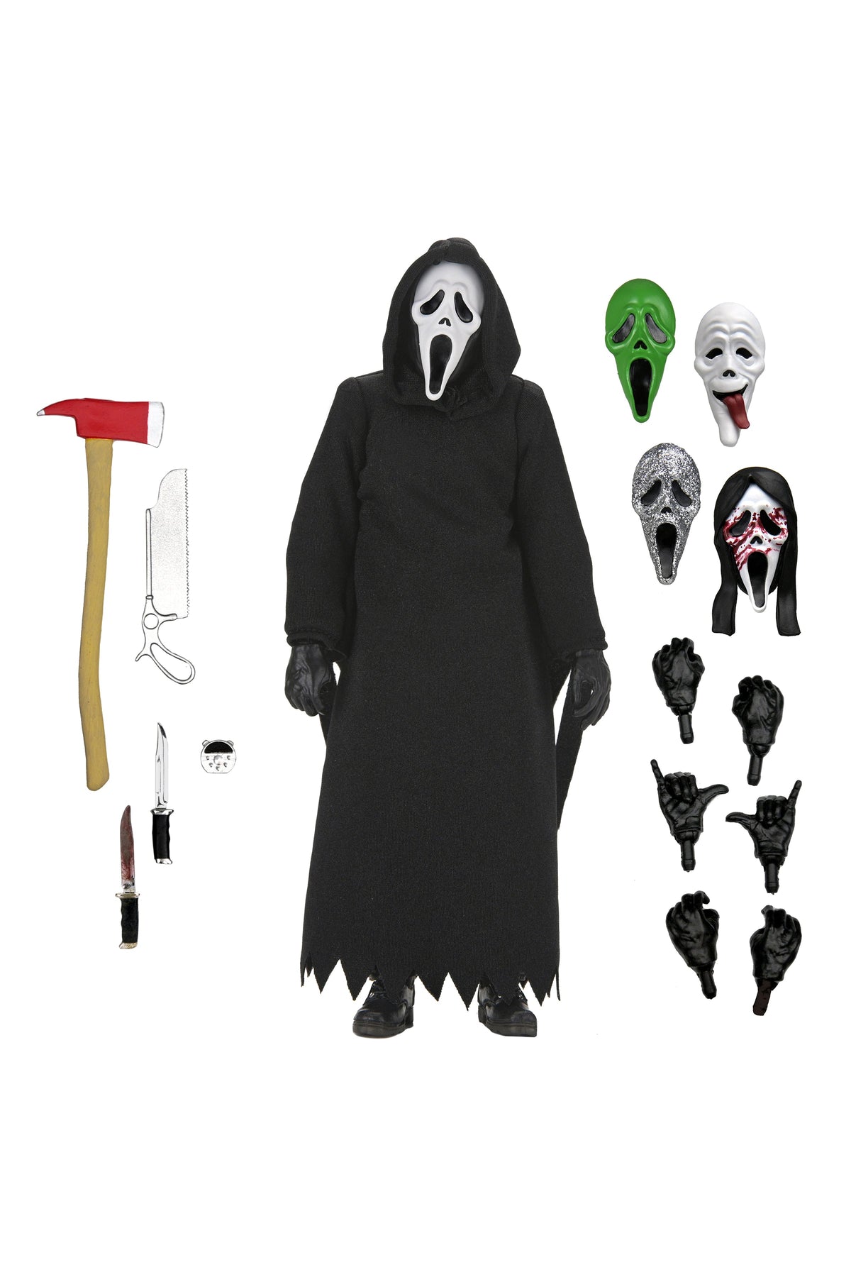 Scream – Ultimate Ghost Face Returns Action Figure Action Figure - Tophatter Daily Deals