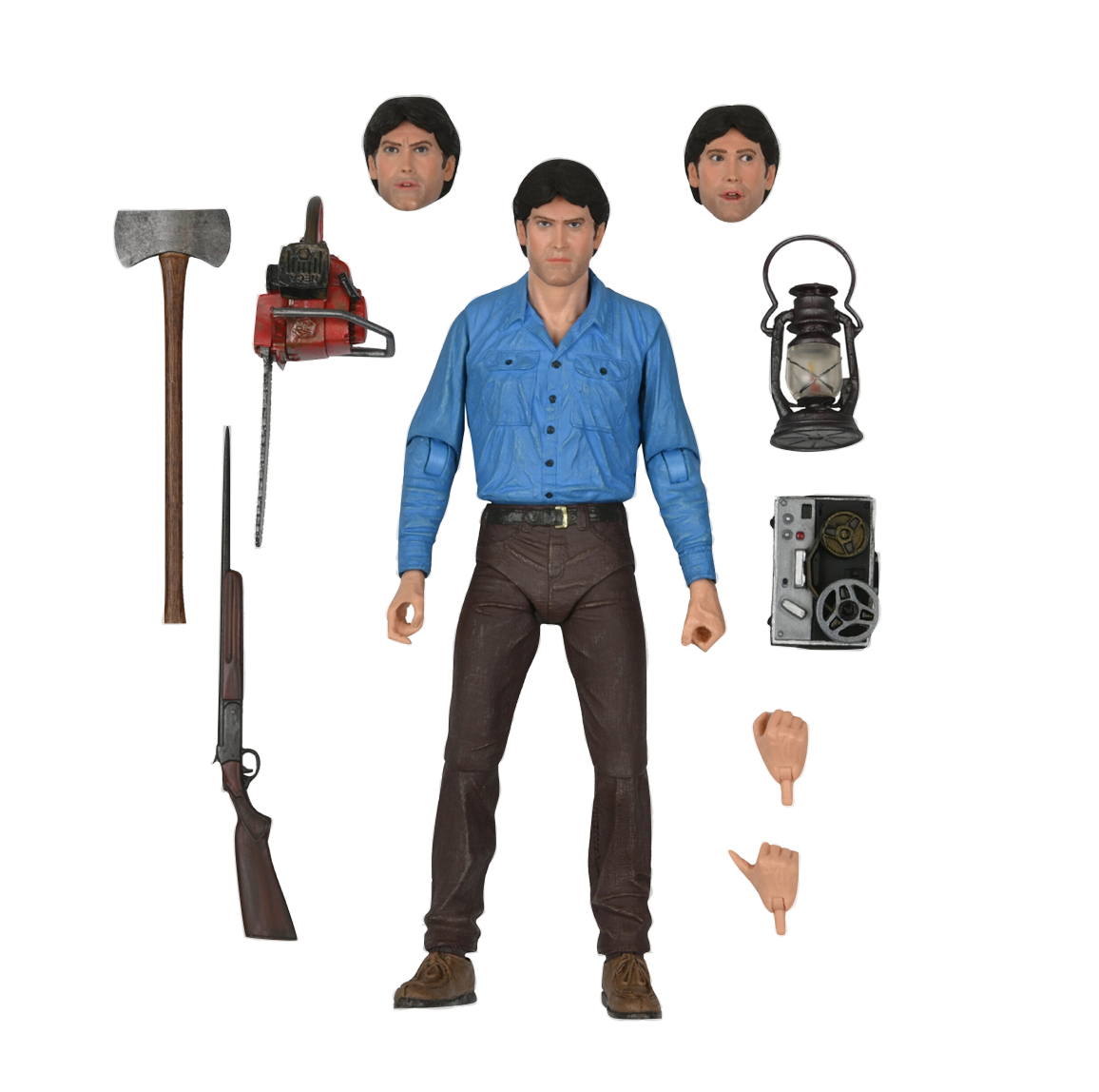 Evil Dead 40th Anniversary – Official NECA Ultimate Ash Action Figure Action Figure - Tophatter Daily Deals