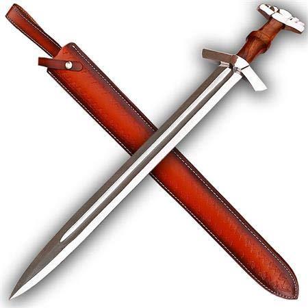 Gram Full Tang Slayer of Fafnir Viking Sword swords - Tophatter Daily Deals