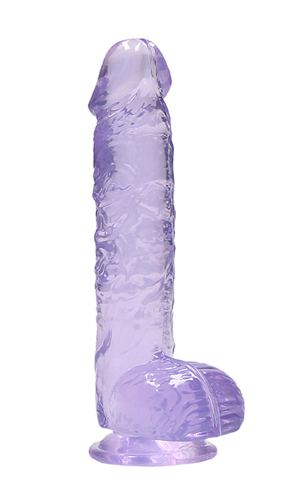 REALROCK 6'' Realistic Dildo With Balls - 15.2 cm Dong, Purple > Dildos > Realistic Dildos - Tophatter Daily Deals