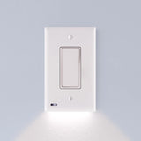 2 Pack: LED Motion Light Switch Plate Indoor Lighting - Tophatter Daily Deals