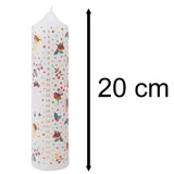 Set of 2 Deck The Halls Christmas Advent Candles | Christmas Pillar Candles Advent Candle - Tophatter Daily Deals