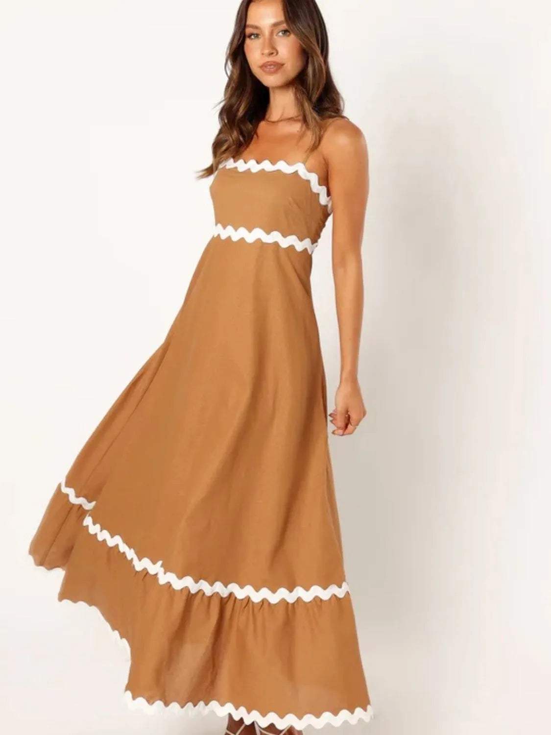 Spaghetti Strap Maxi Dress Casual Dresses - Tophatter Daily Deals