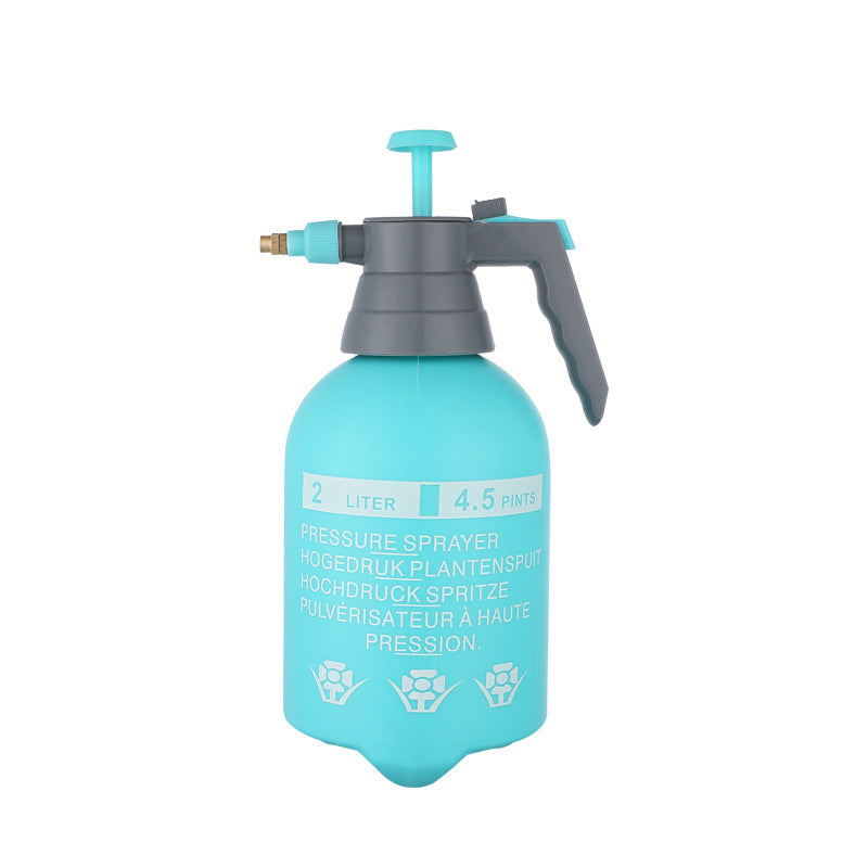 Air Pressure Sprayer Small Pressure Spray Bottle 2L light blue 0 - Tophatter Daily Deals