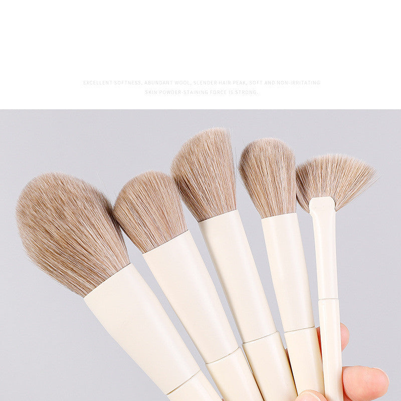 10 PCs Eye Shadow Foundation Blush Nose Shadow Face Powder Concealer Brush Makeup Tools 0 - Tophatter Daily Deals
