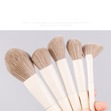 10 PCs Eye Shadow Foundation Blush Nose Shadow Face Powder Concealer Brush Makeup Tools 0 - Tophatter Daily Deals