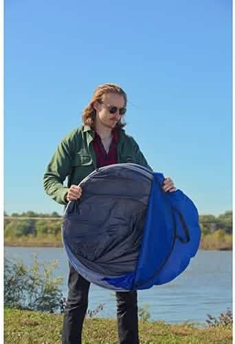 Pop-Up Beach Tent With Carry Bag Everything Else - Tophatter Daily Deals