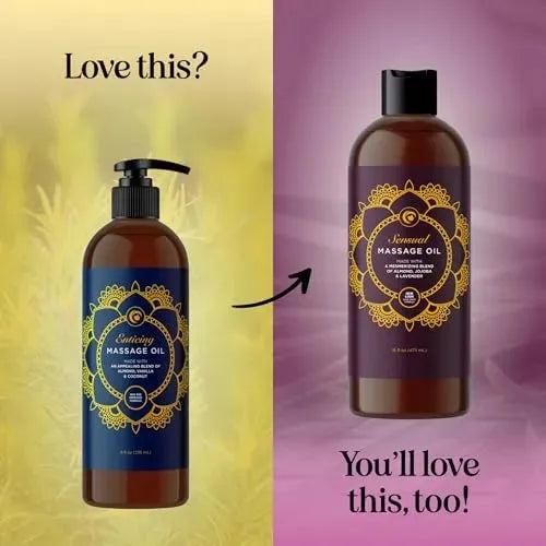 Sensual™ Massage Oil for Couples Massage Oil - Tophatter Daily Deals