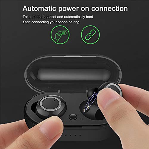 Wireless Earbuds with Charging Case & Touch Controls Headphones - Tophatter Daily Deals