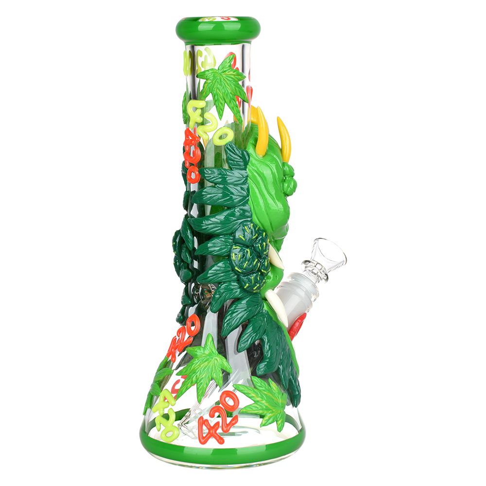 420 Dragon Glow Beaker Bong Bongs - Tophatter Daily Deals