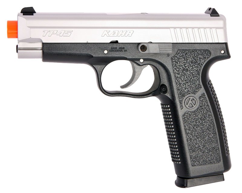 Kahr Arms TP45 FPS-320 Spring Airsoft Pistol Metal Slide Bonus Extra Mag & 500 BBS - Tophatter's Guns'N'Weapons Store Collectible Weapons - Tophatter Daily Deals