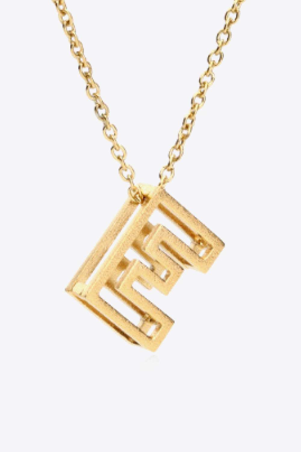 A to J Letter Pendant Nekclace Necklaces - Tophatter Daily Deals