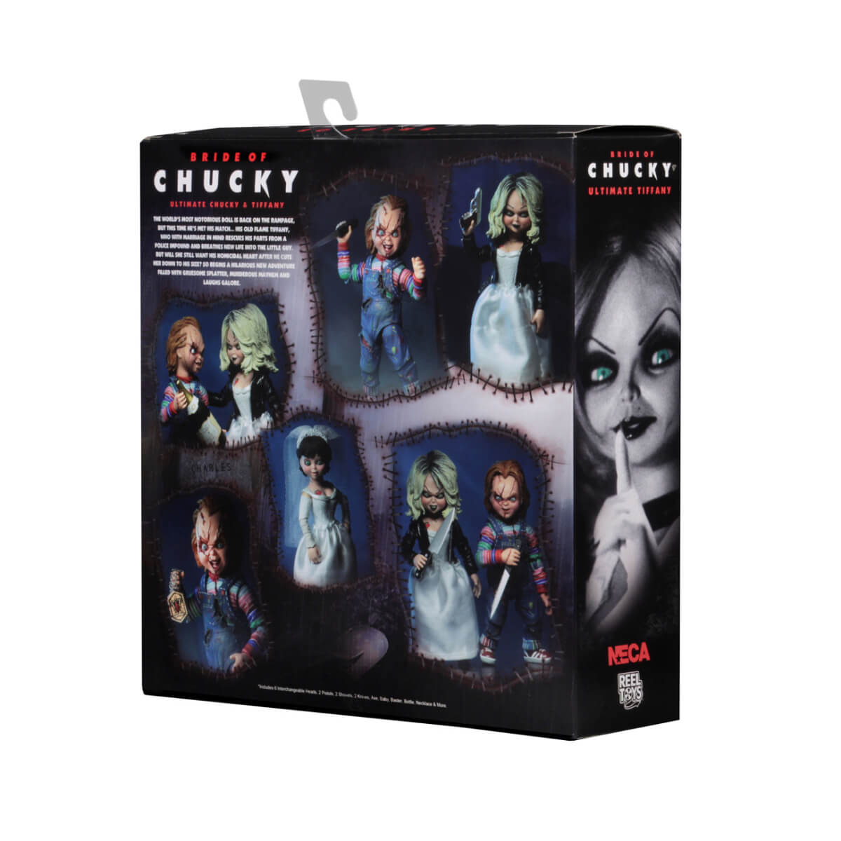 Bride of Chucky - NECA Chucky and Tiffany 2-Pack Ultimate Action Figures Action Figure - Tophatter Daily Deals