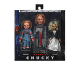 Bride of Chucky – Chucky & Tiffany Clothed Action Figure 2-Pack Action Figure - Tophatter Daily Deals