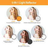 42.5" 5 In 1 Photography Round Light Collapsible Reflector Everything Else - Tophatter Daily Deals