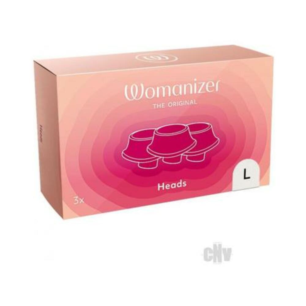 Womanizer Premium Heads Gray Large Pack Of 3 - Tophatter Daily Deals