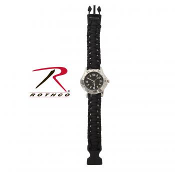 Rothco Paracord Bracelet Watch - Tophatter Daily Deals
