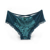 Luxurious Comfort Women's Lace Panties Dark green Underwear - Tophatter Daily Deals