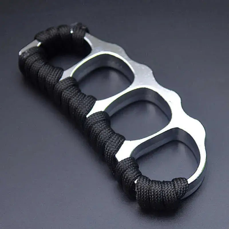 Brass Knuckles Ring Bracelet, Pea Pod Design, Finger Tiger Fist Buckle-GS133 Pocket Knives - Tophatter Daily Deals