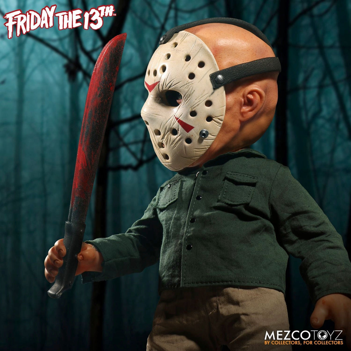 Friday The 13th - Jason 15" Mezco Designer Series Mega Scale with Sound Collectible Figure - Tophatter Daily Deals
