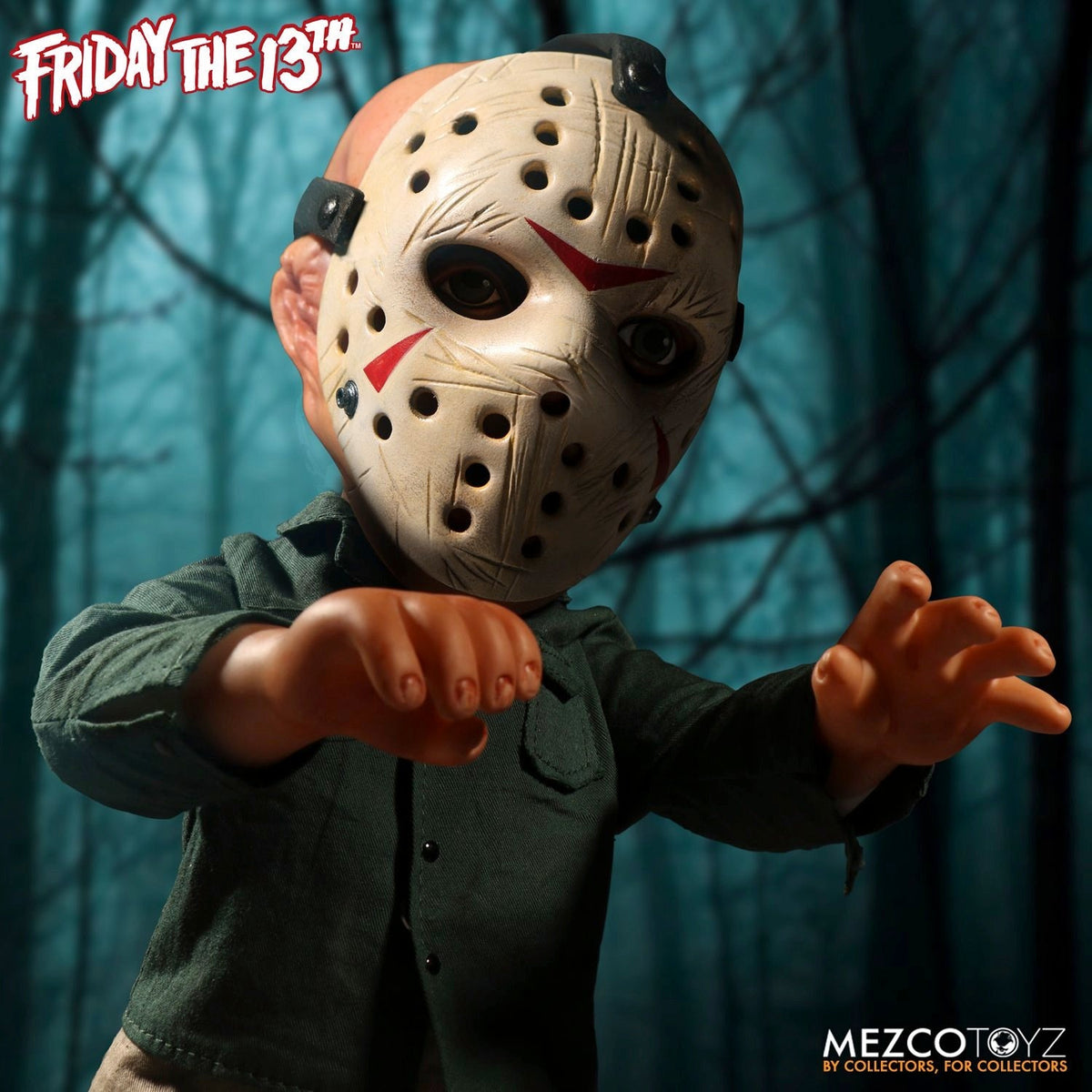 Friday The 13th - Jason 15" Mezco Designer Series Mega Scale with Sound Collectible Figure - Tophatter Daily Deals
