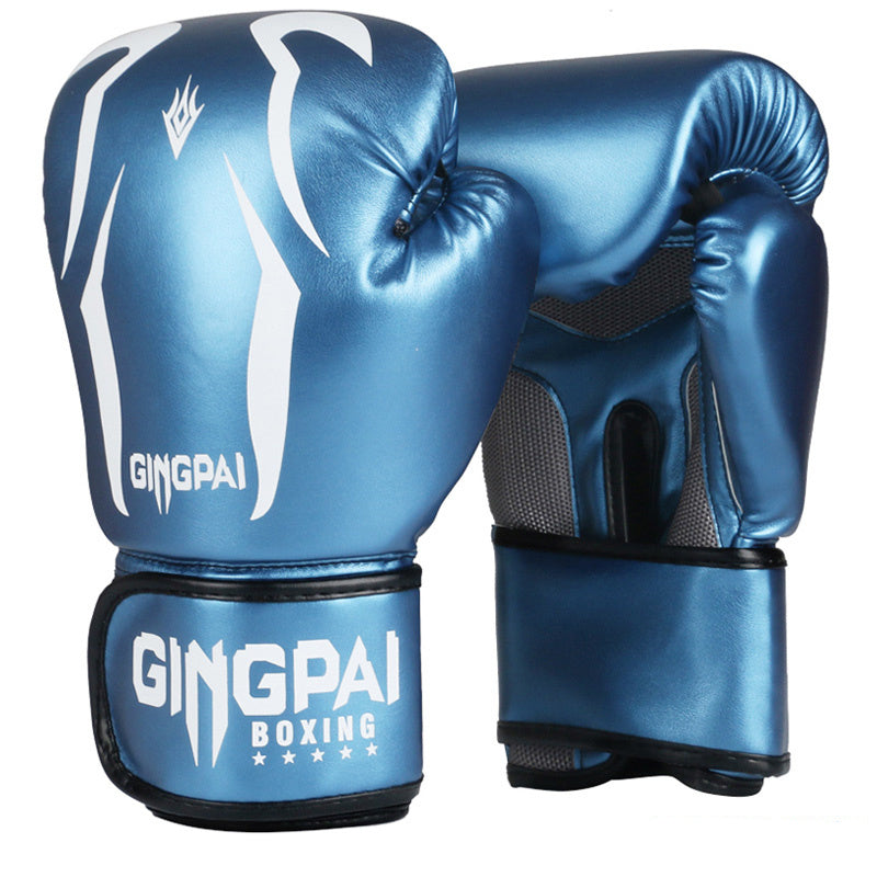 Adult boxing gloves Blue 0 - Tophatter Daily Deals