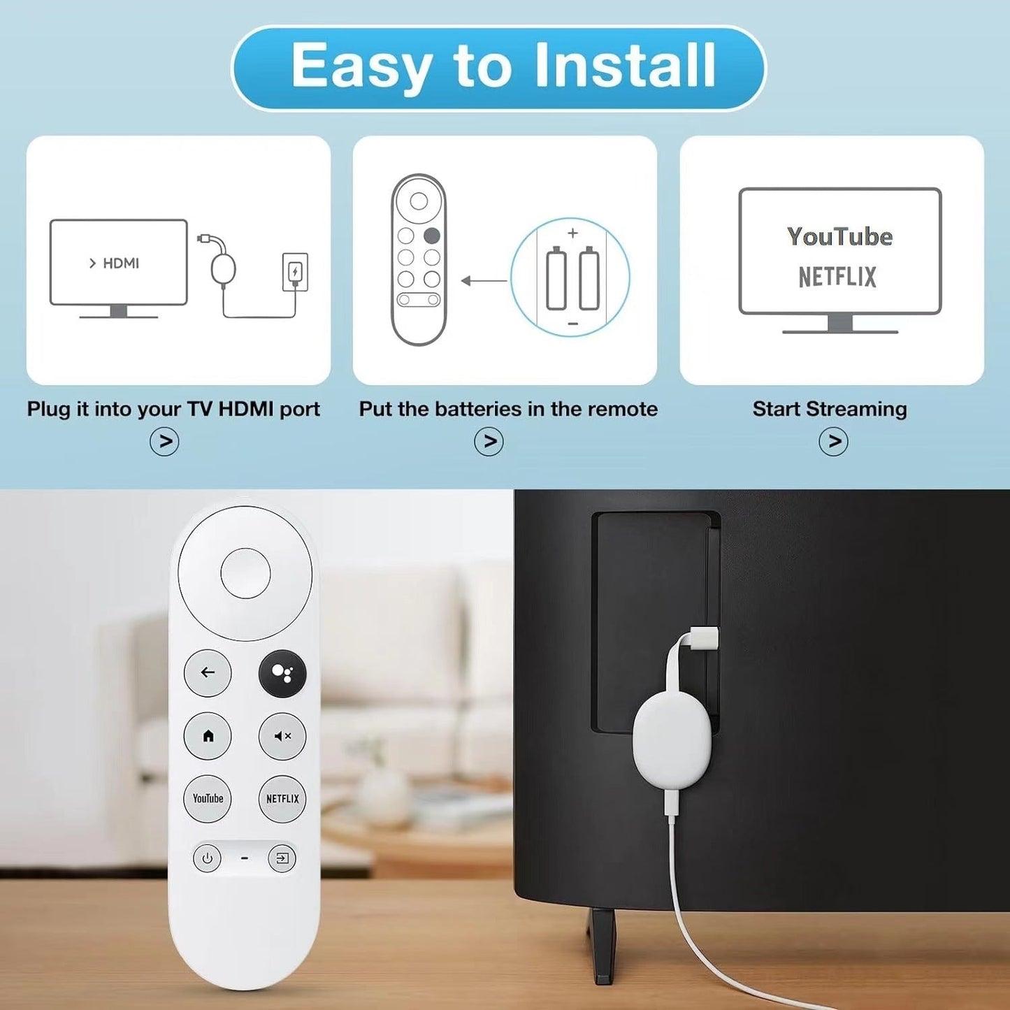 Applicable To TV Bluetooth Voice Remote Control 0 - Tophatter Daily Deals