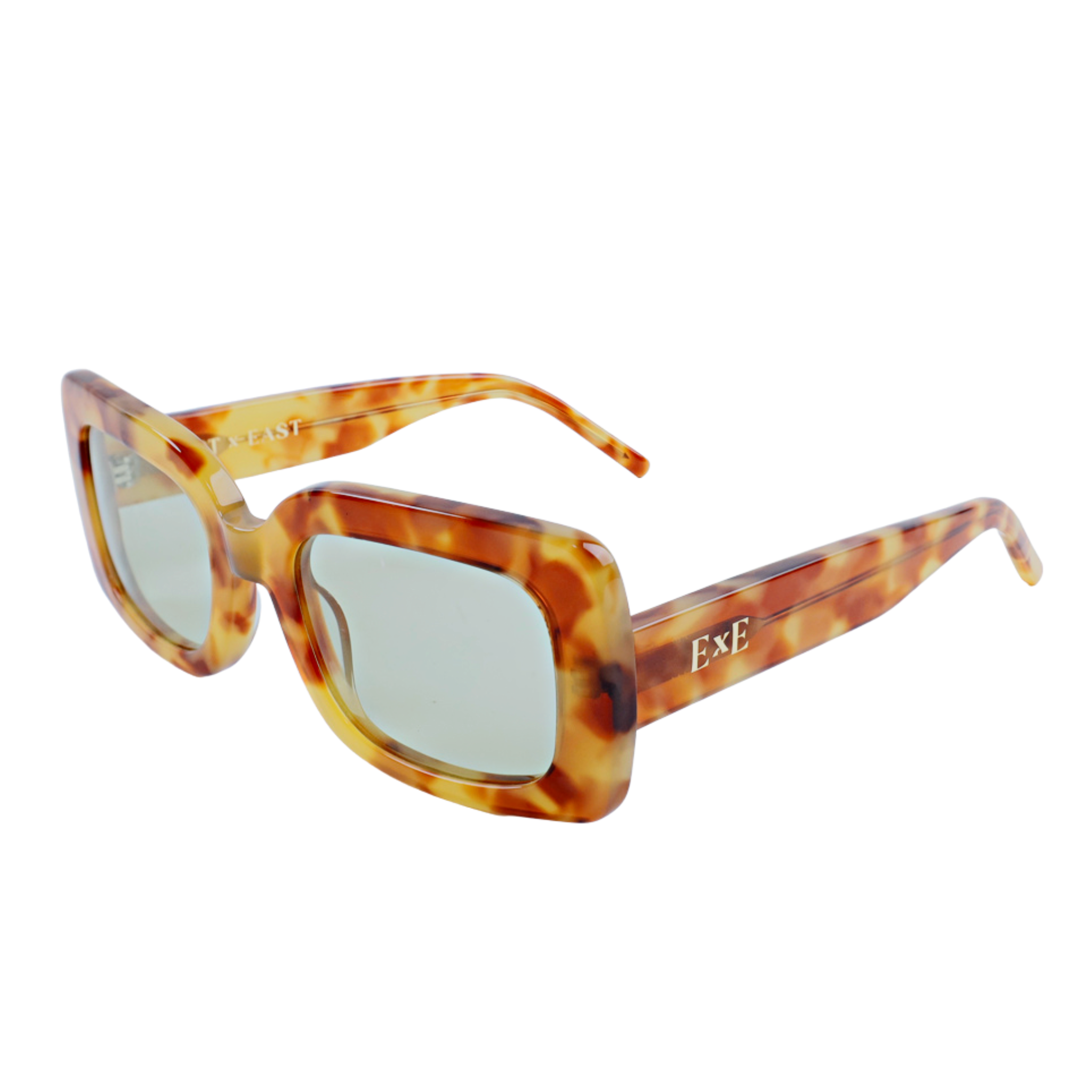 Kafee / Tort + Green by East x East Tortoise Brown Sunglasses - Tophatter Daily Deals