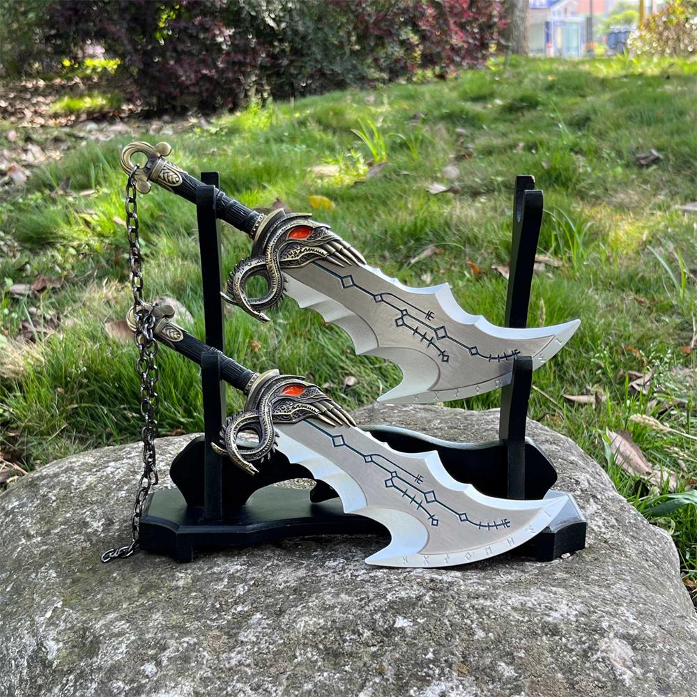 Metal Blades of Chaos 1:2 Luminous Replica - Tophatter Daily Deals