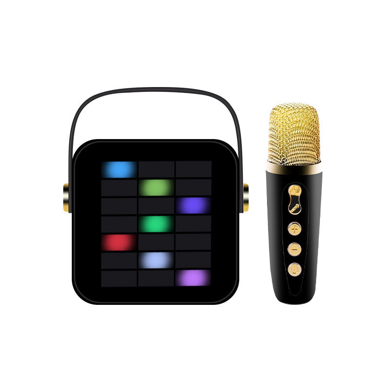 Bluetooth Speaker Portable Belt Microphone Split Black USB 0 - Tophatter Daily Deals