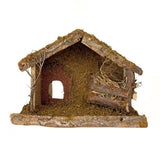 Traditional Rustic Stable Barn Christmas Decoration For Nativity Figures Nativity Set - Tophatter Daily Deals