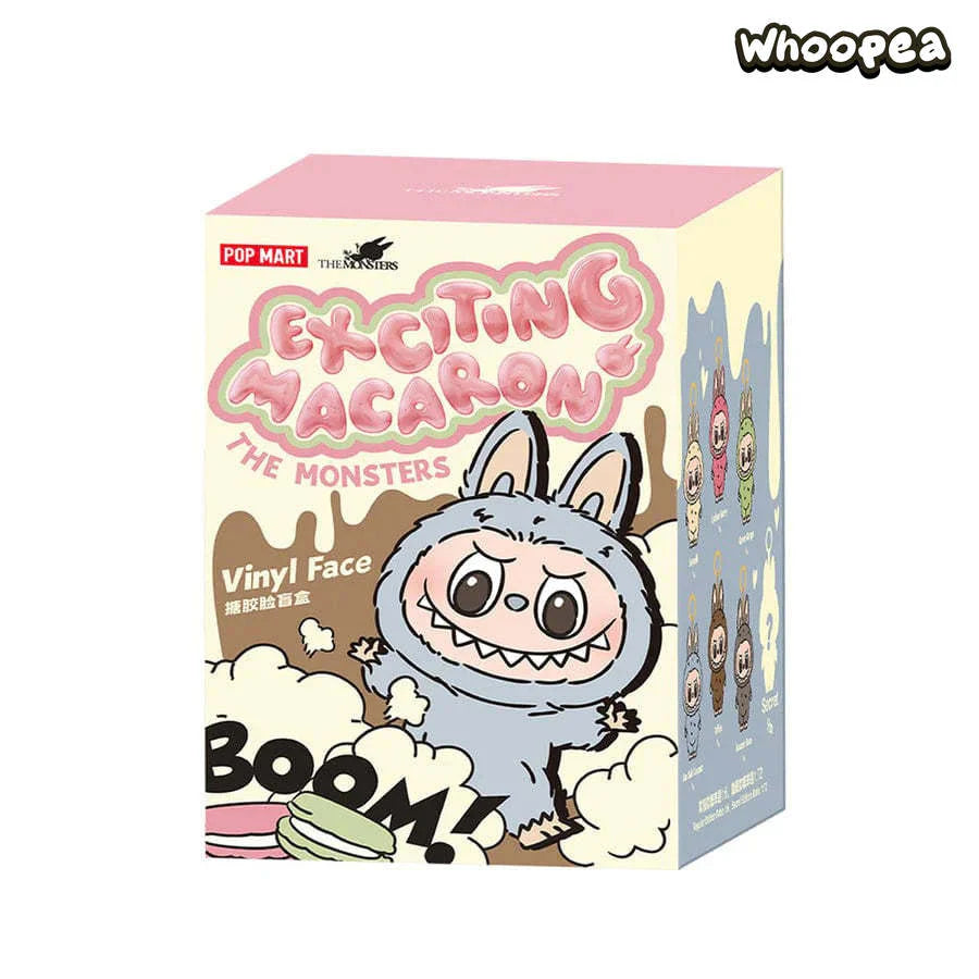 Labubu The Monsters Exciting Macaron Series Plush Pendant Blind Box 1 BOX - Tophatter Daily Deals