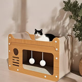 2-in-1 Wall Cat Bed and Scratching Post Cat Furniture - Tophatter Daily Deals