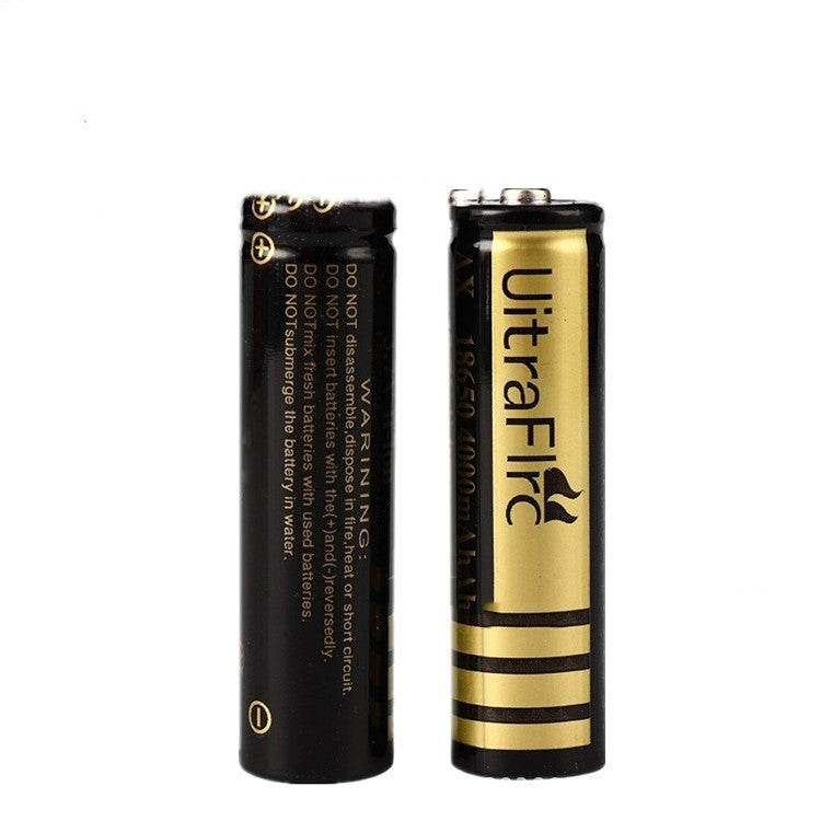 18650 Pointed Lithium Battery For Strong Light Flashlights 0 - Tophatter Daily Deals