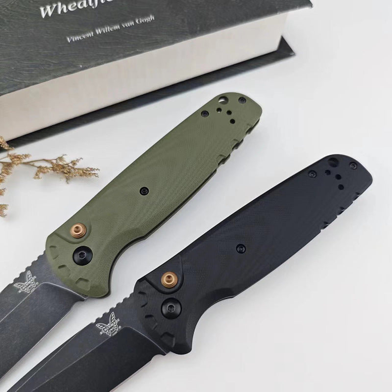 4300BK-02 CLA Utility Button Lock Folding Knife - Tophatter Daily Deals