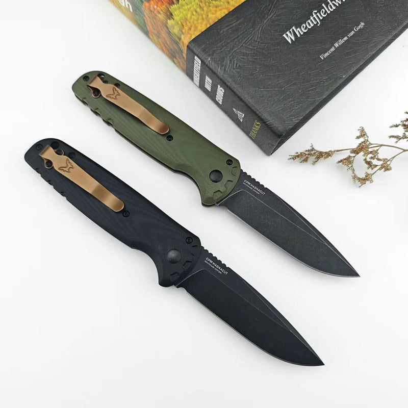 4300BK-02 CLA Utility Button Lock Folding Knife - Tophatter Daily Deals
