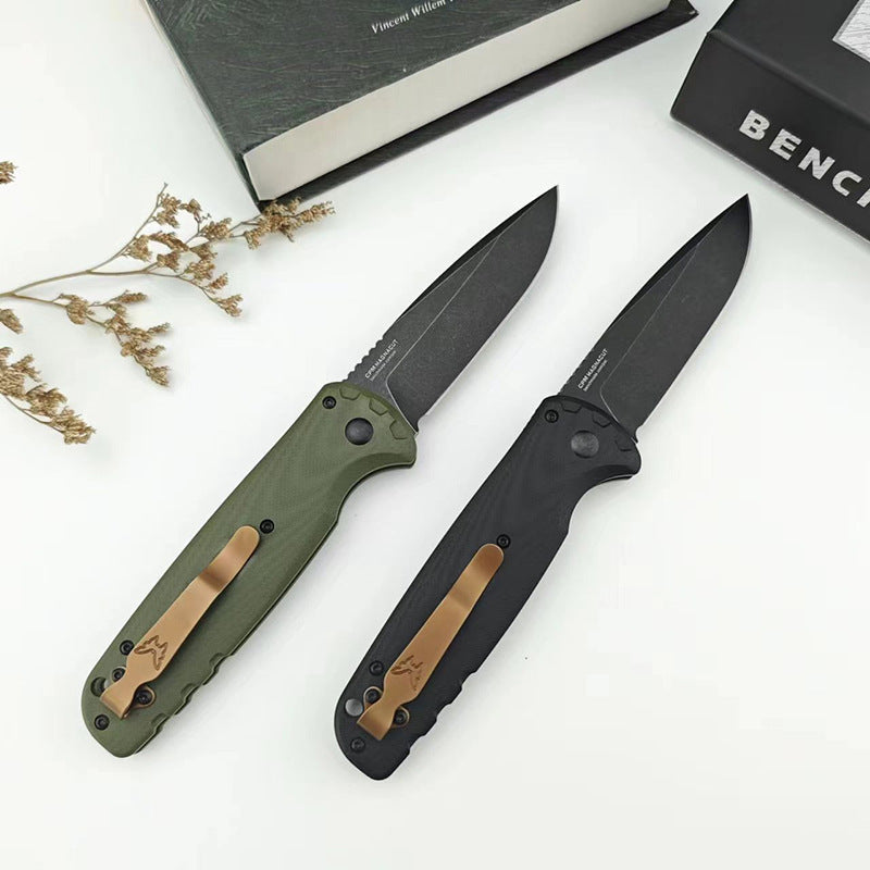 4300BK-02 CLA Utility Button Lock Folding Knife - Tophatter Daily Deals