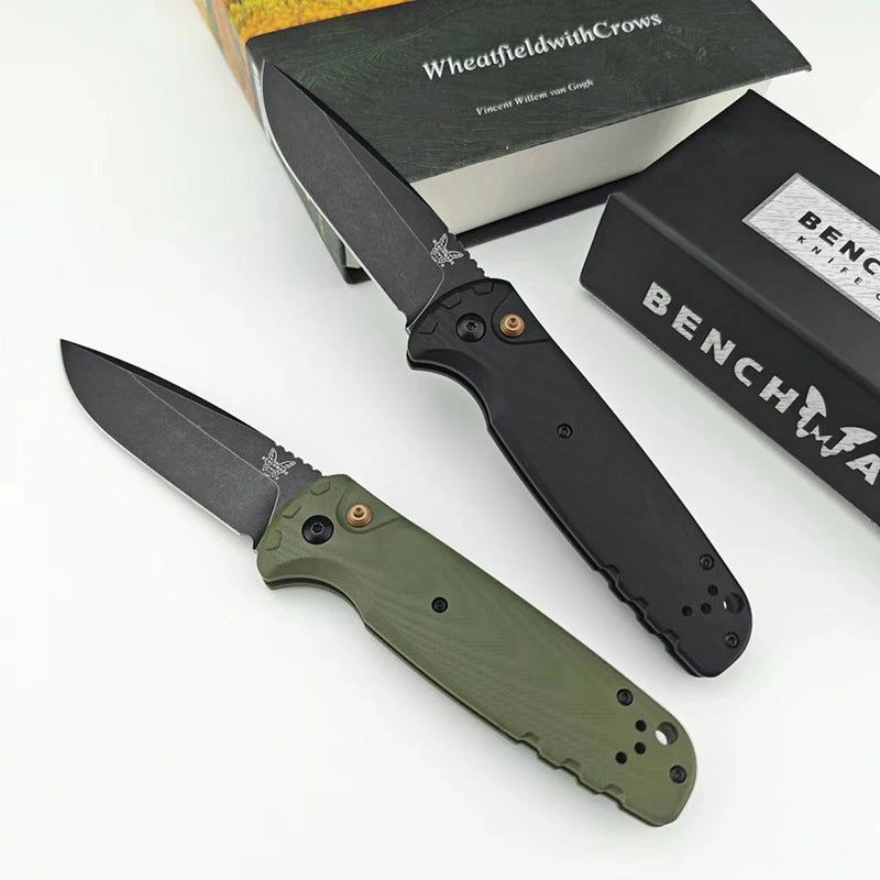 4300BK-02 CLA Utility Button Lock Folding Knife - Tophatter Daily Deals