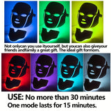 LED Facial & Neck Mask (7 Colors) Health & Beauty > Personal Care - Tophatter Daily Deals
